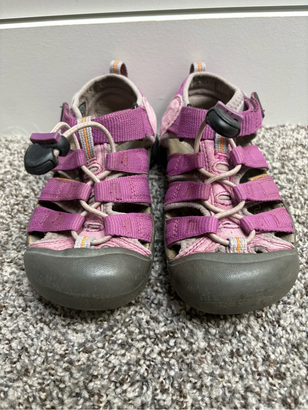 KEEN Waterproof Hiking Sandals Kids' Purple Closed-Toe Sandals Size 13c